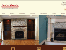 Tablet Screenshot of funda-mantels.com